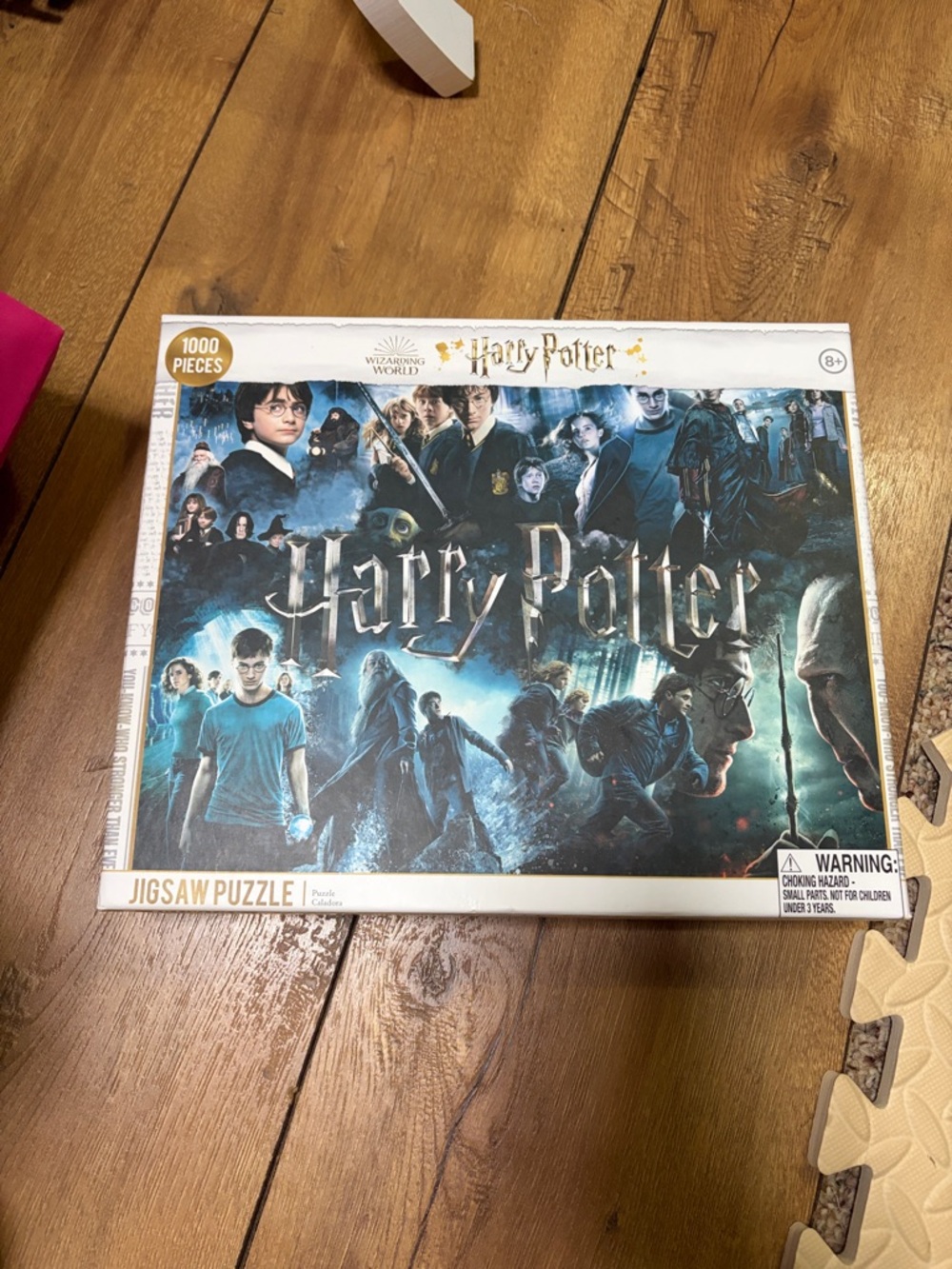 Harry Potter 1000-Piece Jigsaw Puzzle - Blue Art